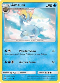 Amaura 027  SM  Forbidden Light - Uncommon