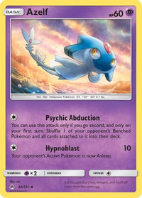 Azelf 043/131  SM  Forbidden Light - Uncommon