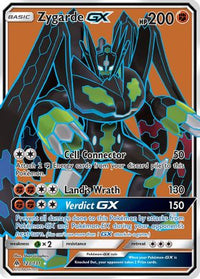 Zygarde GX (Full Art)  - Holofoil SM  Forbidden Light - Ultra Rare