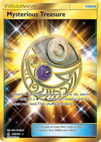 Mysterious Treasure (Secret)  - Holofoil SM  Forbidden Light - Secret Rare