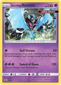 Dawn Wings Necrozma - SM123  - Holofoil SM Promos - Promo
