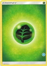 Grass Energy (3)  SM Trainer Kit Alolan Sandslash & Alolan Ninetales - Common