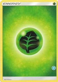 Grass Energy (27)  SM Trainer Kit Alolan Sandslash & Alolan Ninetales - Common