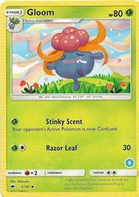 Gloom (6)  SM Trainer Kit Alolan Sandslash & Alolan Ninetales - Uncommon