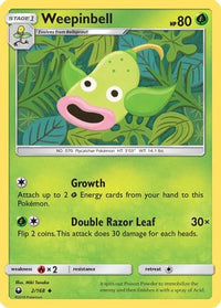 Weepinbell  SM  Celestial Storm - Uncommon
