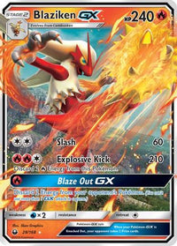 Blaziken GX 028/168  - Holofoil SM  Celestial Storm - Ultra Rare