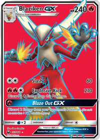 Blaziken GX (Full Art)  - Holofoil SM  Celestial Storm - Ultra Rare
