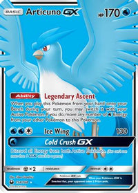 Articuno GX (Full Art)  - Holofoil SM  Celestial Storm - Ultra Rare