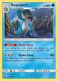 Swampert 035  SM  Celestial Storm - Rare