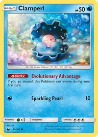 Clamperl 041  SM  Celestial Storm - Common
