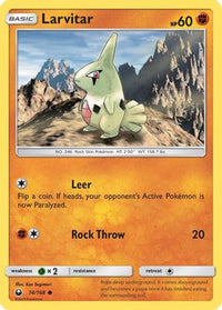 Larvitar/168  SM  Celestial Storm - Common