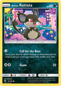 Alolan Rattata 084  SM  Celestial Storm - Common