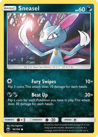 Sneasel/168  SM  Celestial Storm - Common
