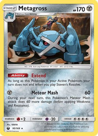 Metagross 095  - Holofoil SM  Celestial Storm - Holo Rare