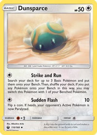 Dunsparce 110/168  SM  Celestial Storm - Uncommon