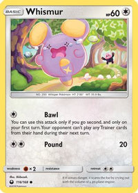 Whismur (116) (116) 116  SM  Celestial Storm - Common