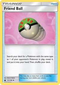 Friend Ball 131  SM  Celestial Storm - Uncommon