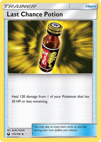 Last Chance Potion 135/168  SM  Celestial Storm - Uncommon