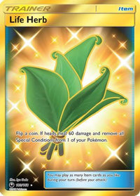 Life Herb (Secret)  - Holofoil SM  Celestial Storm - Secret Rare