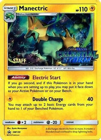 Manectric - SM130 (Prerelease) [Staff]  - Holofoil SM Promos - Promo