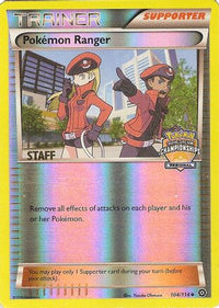 Pokemon Ranger - 104/114 (Regional Championships) [Staff]/114  - Reverse Holofoil League & Championship Cards - Promo