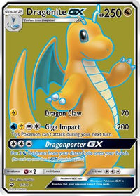 Dragonite GX (Full Art)  - Holofoil Dragon Majesty - Ultra Rare