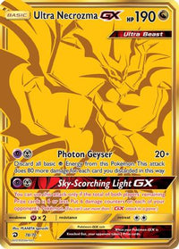 Ultra Necrozma GX (Secret)  - Holofoil Dragon Majesty - Secret Rare