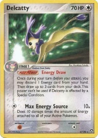 Delcatty - 8/108 (EX Power Keepers)/108  Deck Exclusives - Rare