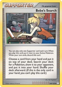 Bebe's Search (Cosmos Holofoil) 109/123  - Holofoil Miscellaneous Cards & Products - Promo