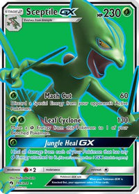 Sceptile GX (Full Art)  - Holofoil SM  Lost Thunder - Ultra Rare