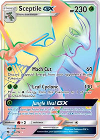 Sceptile GX (Secret)  - Holofoil SM  Lost Thunder - Secret Rare