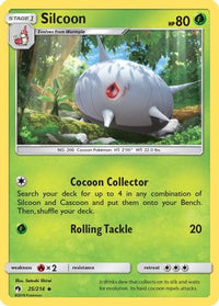Silcoon  SM  Lost Thunder - Uncommon