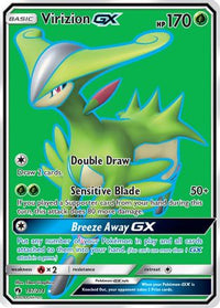 Virizion GX (Full Art)  - Holofoil SM  Lost Thunder - Ultra Rare