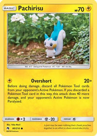 Pachirisu 080  SM  Lost Thunder - Common