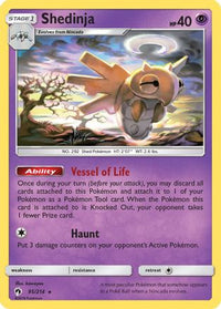 Shedinja 095  SM  Lost Thunder - Rare