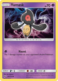 Yamask/214  SM  Lost Thunder - Common