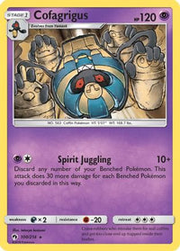 Cofagrigus  SM  Lost Thunder - Rare