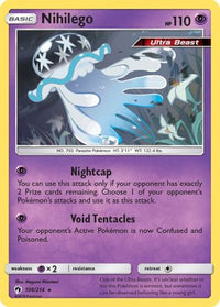 Nihilego 106  - Holofoil SM  Lost Thunder - Holo Rare