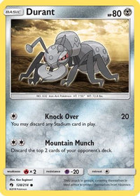 Durant 128  SM  Lost Thunder - Common