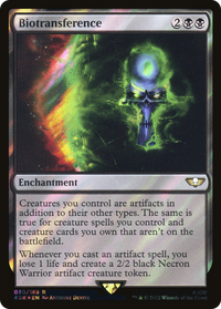 Biotransference (Surge Foil) [Warhammer 40,000]