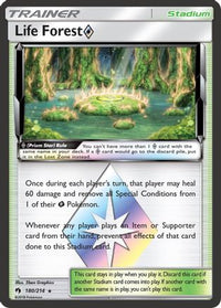 Life Forest Prism Star 180  - Holofoil SM  Lost Thunder - Prism Rare