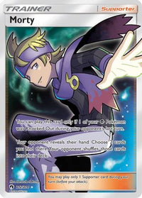 Morty (Full Art)  - Holofoil SM  Lost Thunder - Ultra Rare