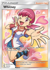 Whitney (Full Art)  - Holofoil SM  Lost Thunder - Ultra Rare