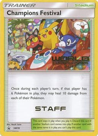 Champions Festival - SM78 (World Championships 2017) [Staff]  SM Promos - Promo