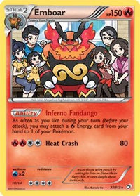 Emboar - 27/113 (Legendary Treasures)/113  Deck Exclusives - Rare