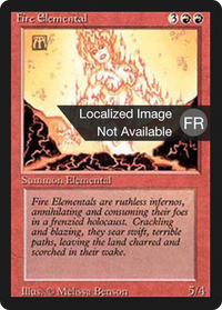 Fire Elemental [Foreign Black Border]