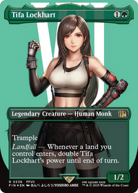 Tifa Lockhart -  (Borderless) Foil (FIN-536) - FINAL FANTASY