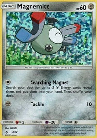 Magnemite - 8/12/12  - Holofoil McDonalds Promos 2018 - Promo
