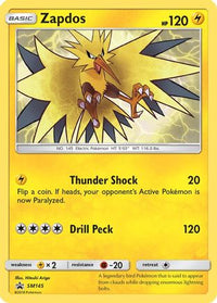 Zapdos - SM145  - Holofoil SM Promos - Promo