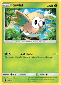 Rowlet SM153  - Holofoil SM Promos - Promo